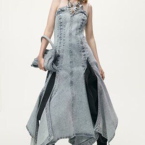 Glenn Martens H&M Denim Dress- SIZE LARGE